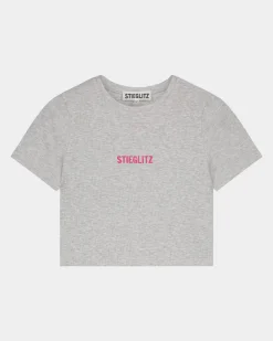 STIEGLITZ Cropped Top Grey Melange^ Basics